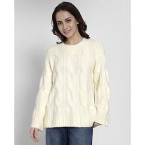 American Eagle AE Whoa So Soft Cable Knit Sweater Cashmere-Feel Size Medium